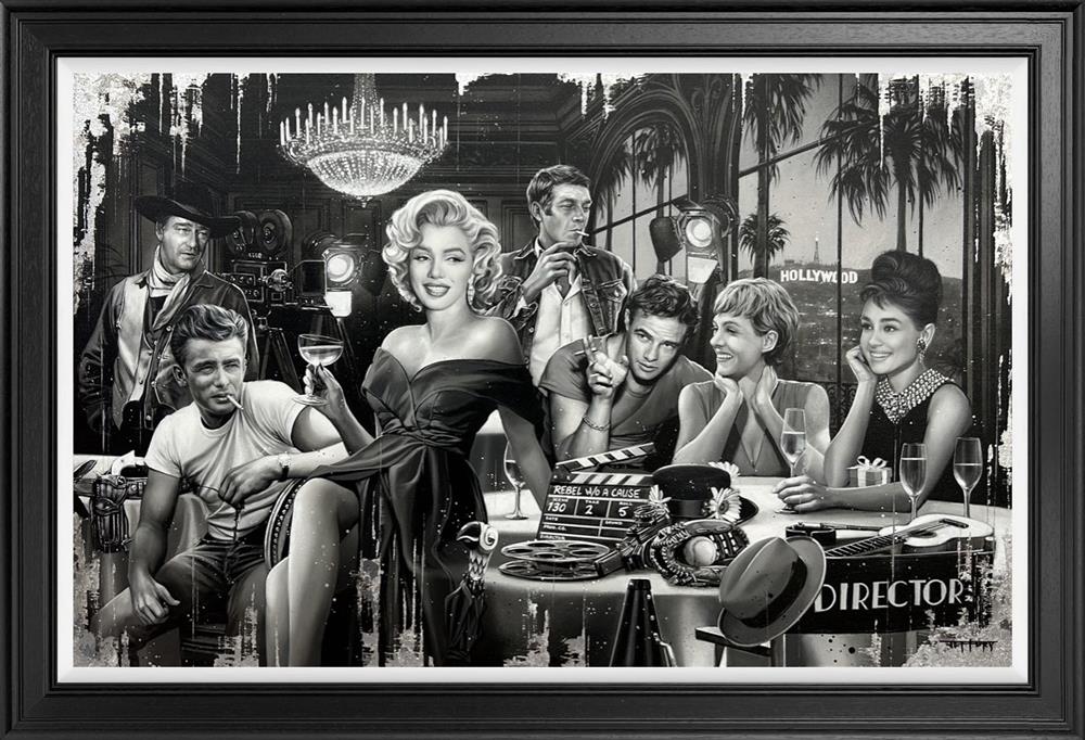 Hollywood Hall Of Fame - Canvas Deluxe by Ben Jeffery (Limited Edition) - TheArtistsQuarter