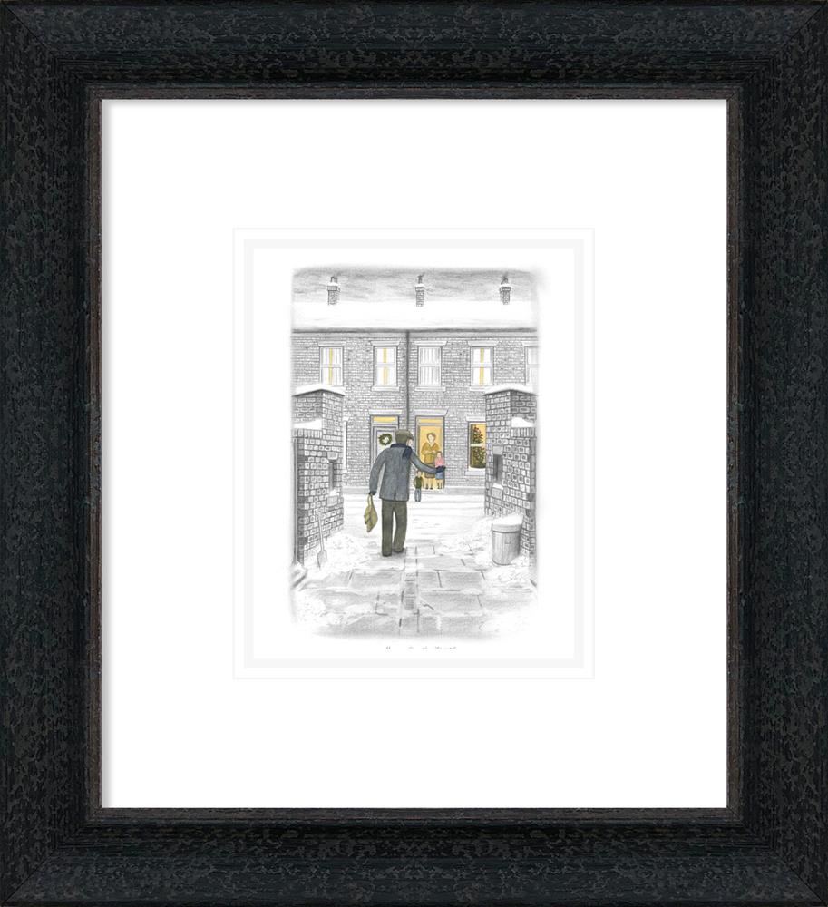 Home For Christmas - Sketch by Leigh Lambert - TheArtistsQuarter