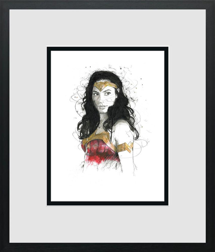 I Have A Warrior's Heart - Miniature by Scott Tetlow - TheArtistsQuarter