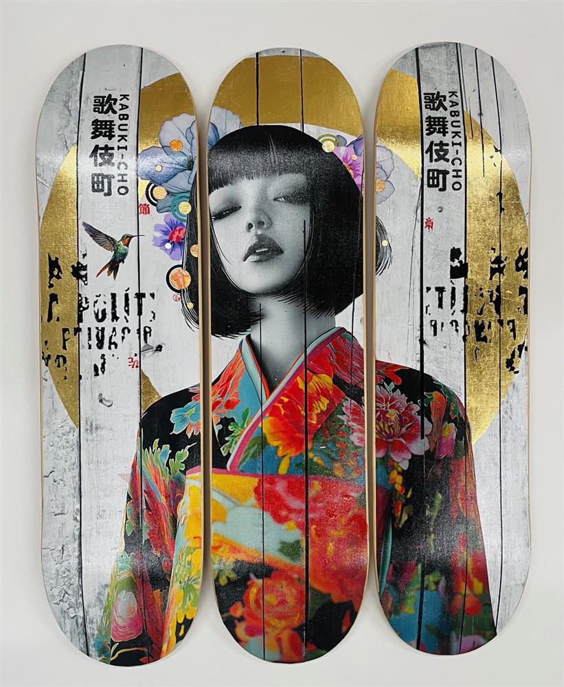 I Love You, Love Me - Skate Deck by The Trunk Of Funk (Limited Edition) - TheArtistsQuarter