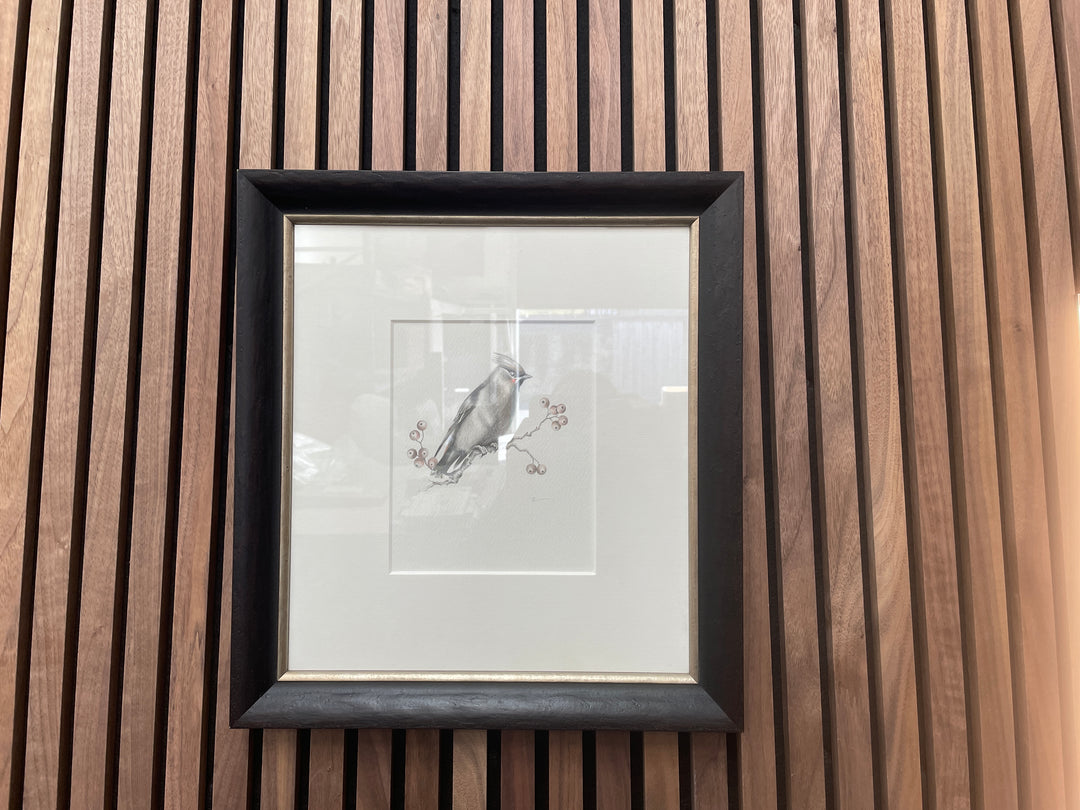 Bird On A Branch I By Sarah Ewing (Original) - TheArtistsQuarter