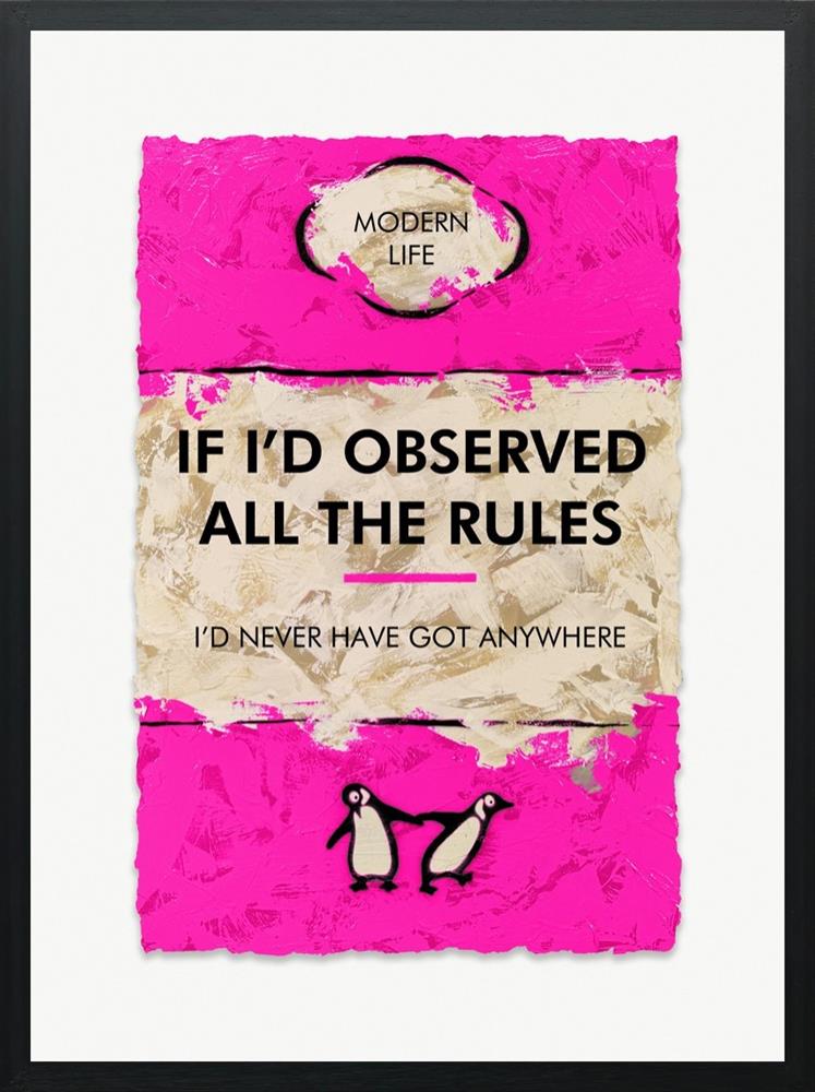 If I'd Observed All The Rules by Hue Folk (Limited Edition) - TheArtistsQuarter