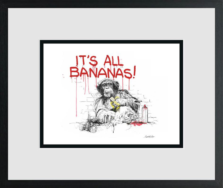 It's All Bananas! - Miniature by Scott Tetlow - TheArtistsQuarter