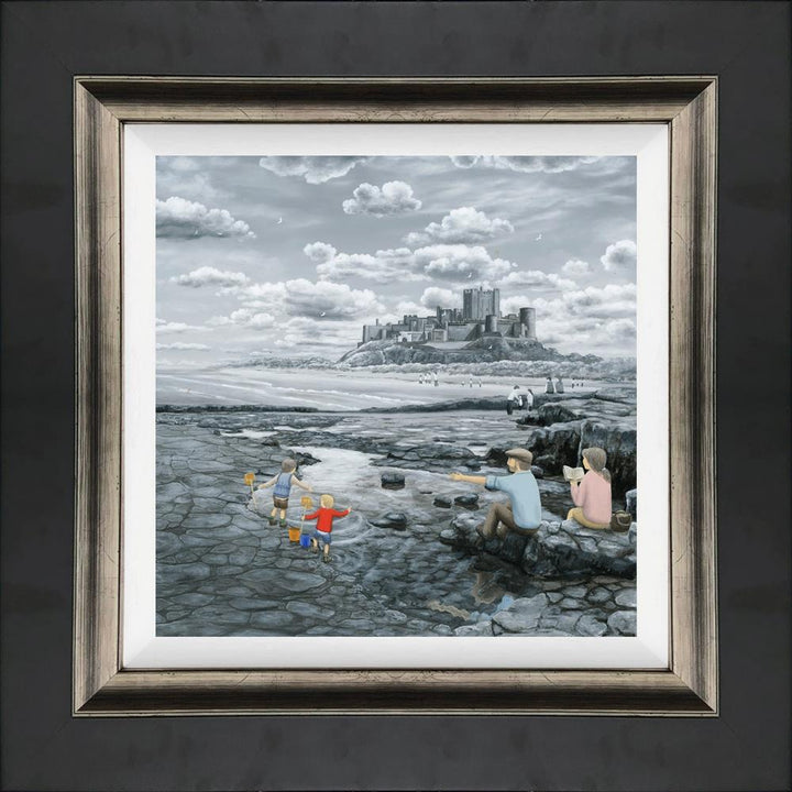 It's Got Me Finger Dad - Canvas by Leigh Lambert - TheArtistsQuarter