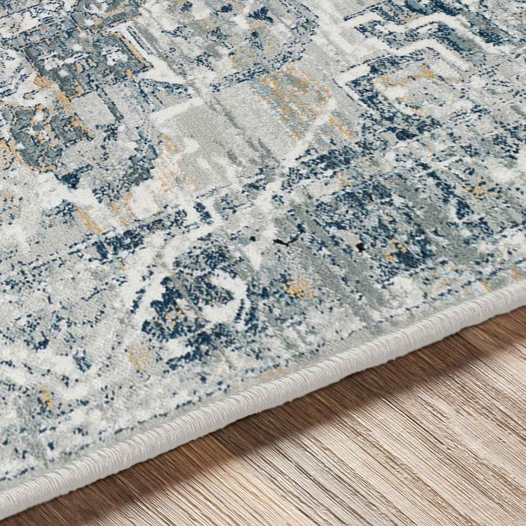 Jolie Traditional Rug Blue & Grey - TheArtistsQuarter