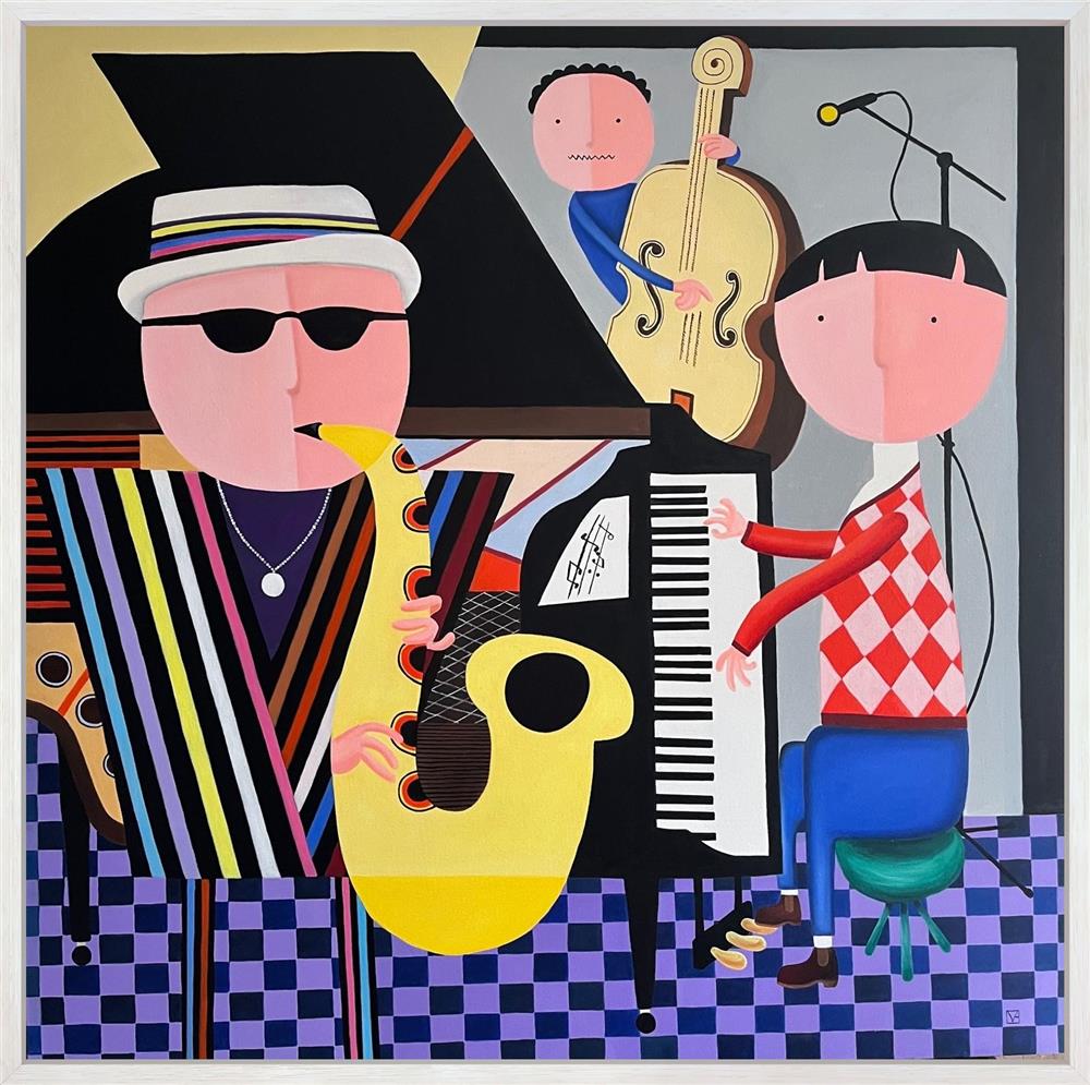 Jazz Club - XL by Michael Abrams (Original) - TheArtistsQuarter
