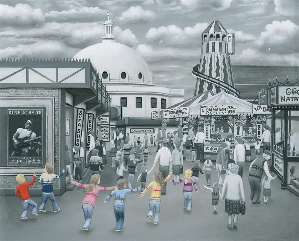 Just Like The Spanish City To Me - Paper Artist Proof by Leigh Lambert - TheArtistsQuarter