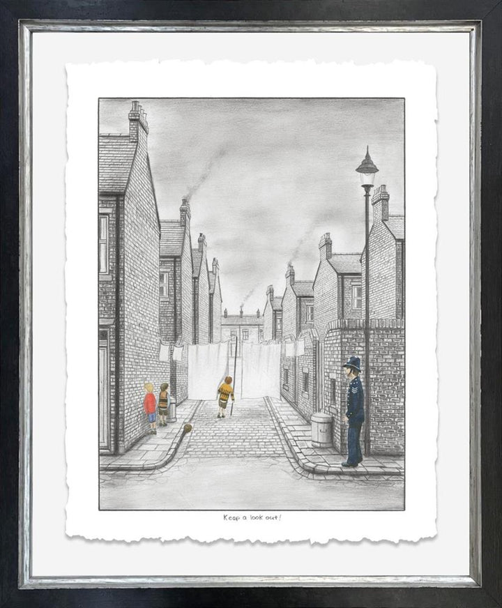 Keep A Look Out! - Deluxe Sketch by Leigh Lambert - TheArtistsQuarter