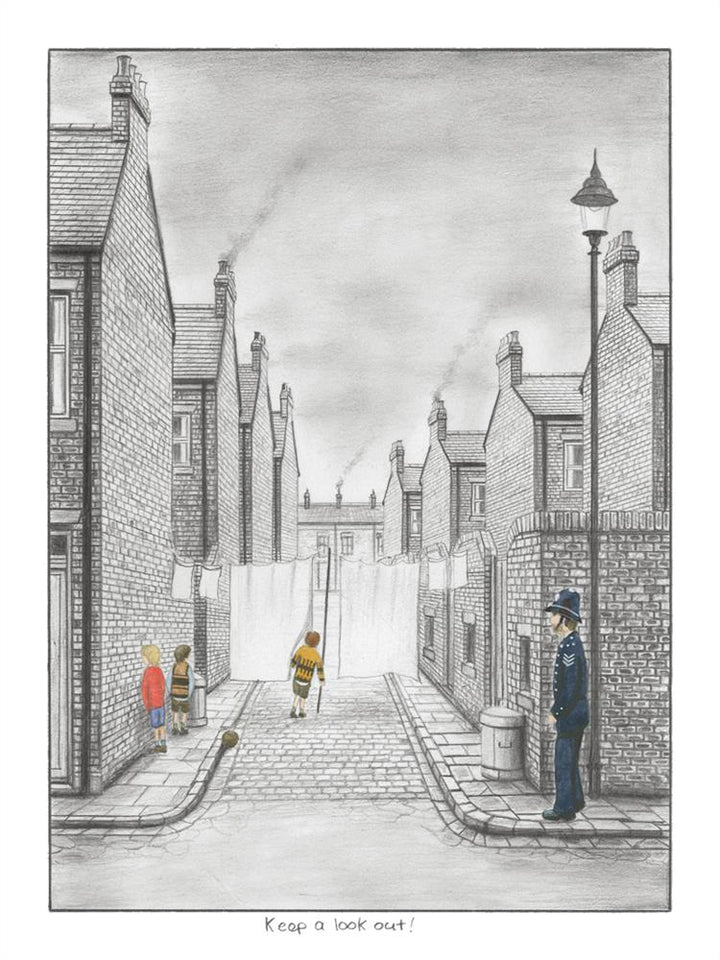 Keep A Look Out! - Sketch by Leigh Lambert - TheArtistsQuarter