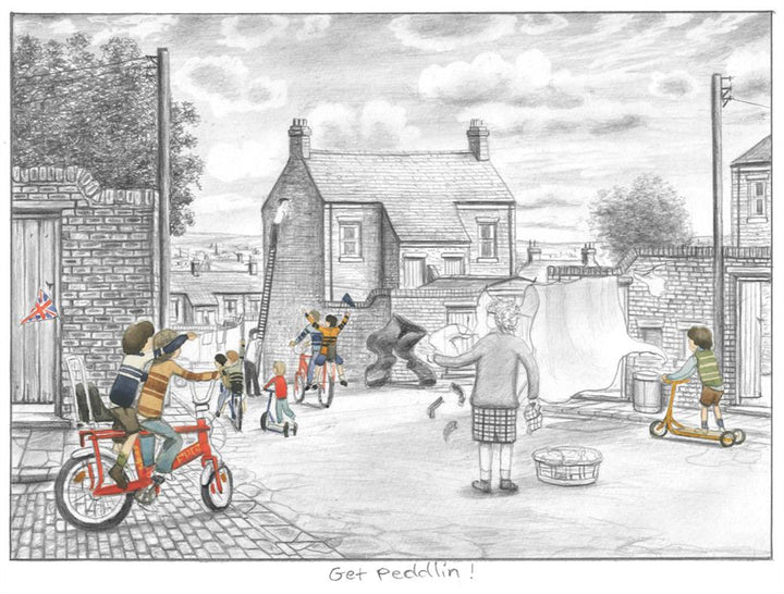 Get Peddlin - Sketch by Leigh Lambert - TheArtistsQuarter