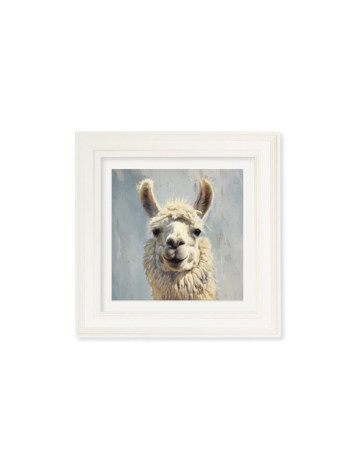 The Goofy Llama - Cream Hurstwood Square Frame - TheArtistsQuarter