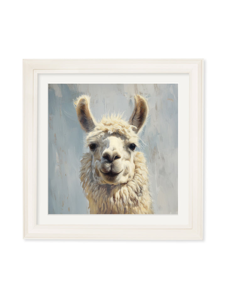 The Goofy Llama - Cream Hurstwood Square Frame - TheArtistsQuarter