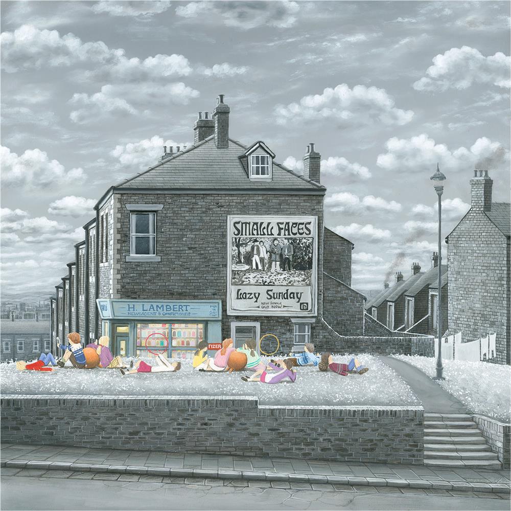 Lazy Sunday Afternoon - Paper Artist Proof by Leigh Lambert - TheArtistsQuarter