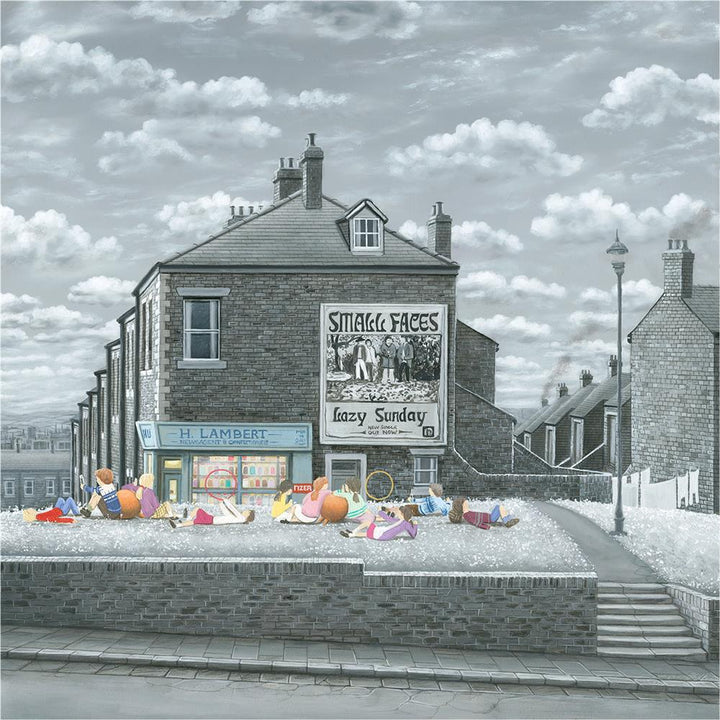 Lazy Sunday Afternoon - Paper by Leigh Lambert - TheArtistsQuarter