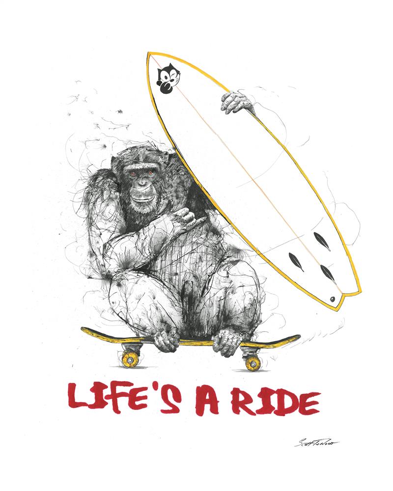Life's a Ride - Miniature by Scott Tetlow - TheArtistsQuarter