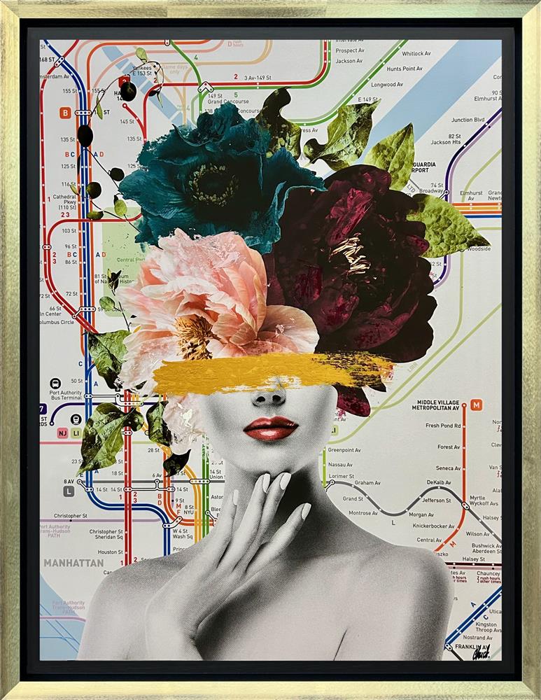 New York Commute by Chuck (Original) - TheArtistsQuarter