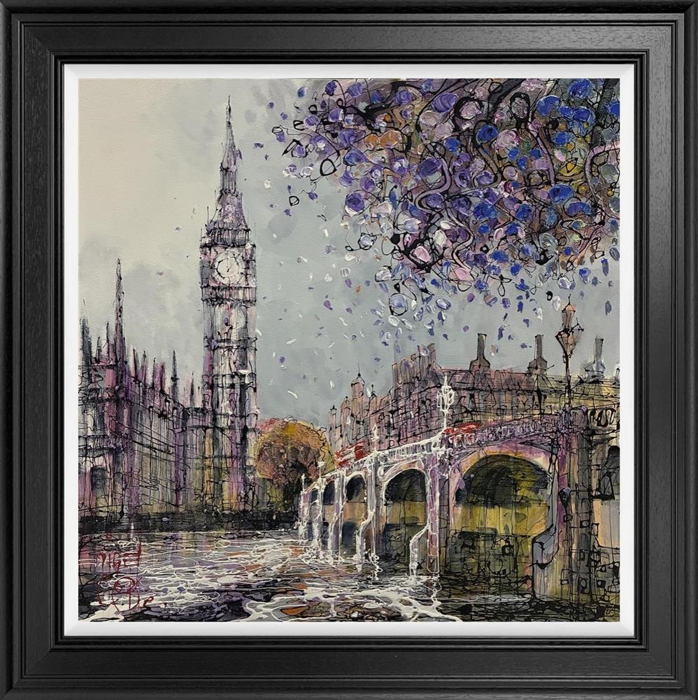 London in Lavender Light by Nigel Cooke (Original) - TheArtistsQuarter