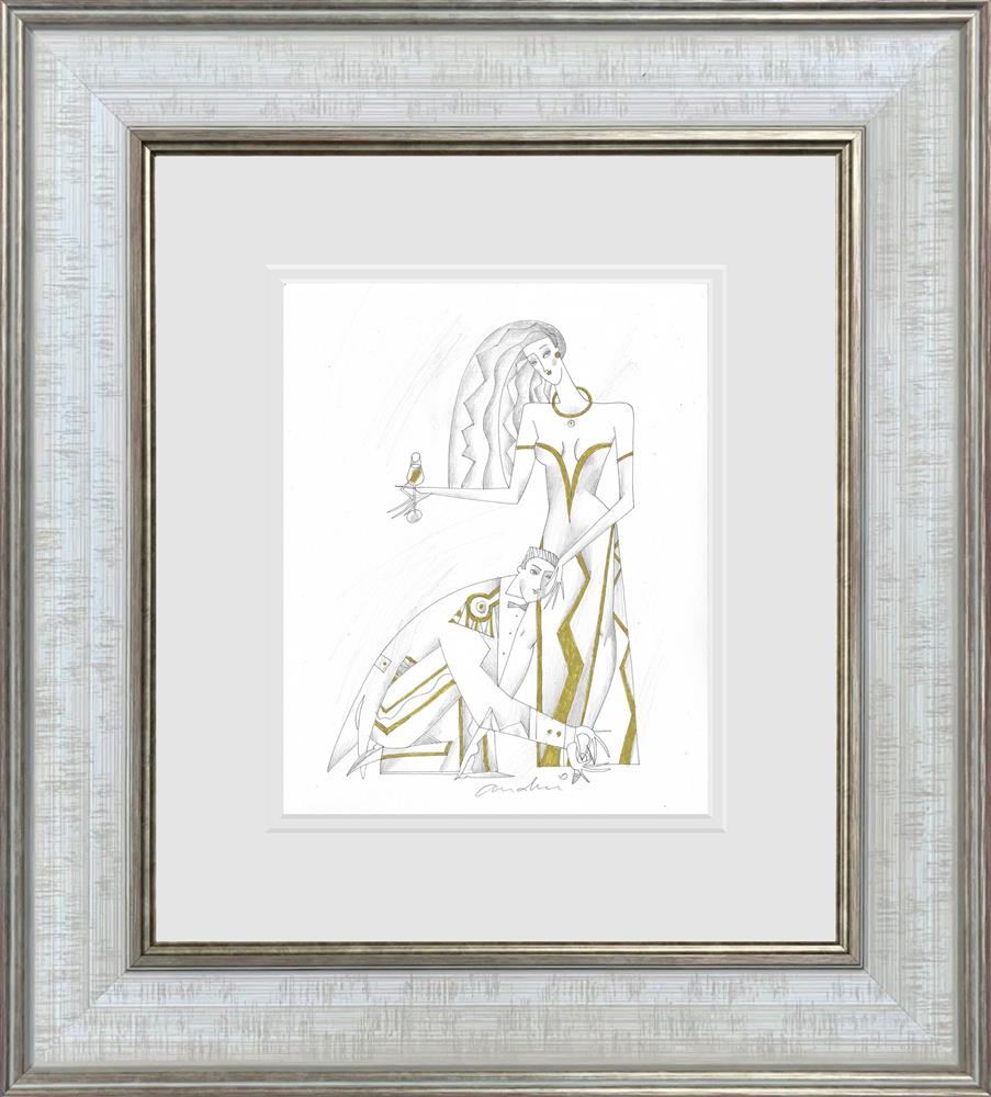 Lord And Lady I - Line Study by Andrei Protsouk - TheArtistsQuarter