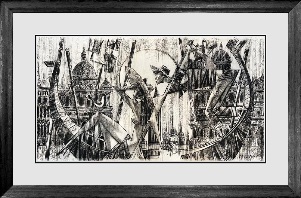 Love In Venice -Original Study by Andrei Protsouk (Original) - TheArtistsQuarter