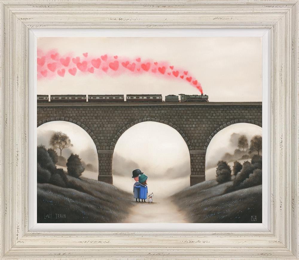 LOW AVAILABILITY Love Train by Michael Abrams (Limited Edition) - TheArtistsQuarter