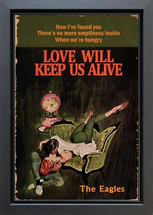 Love Will Keep Us Alive by Linda Charles (Original) - TheArtistsQuarter