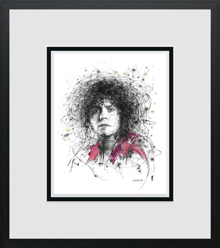 Marc Bolan Miniature by Scott Tetlow - TheArtistsQuarter