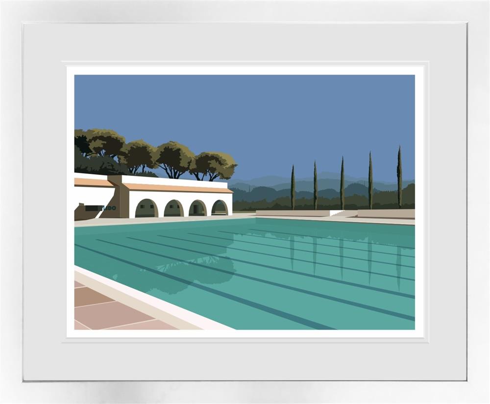 Mediterranean Cool Down by Oshe (Limited Edition) - TheArtistsQuarter