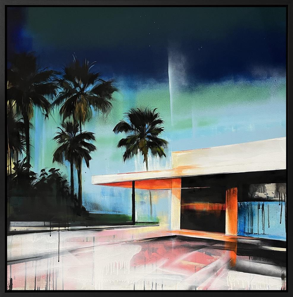 Midnight Reflection by Joss Clapson (Original) - TheArtistsQuarter