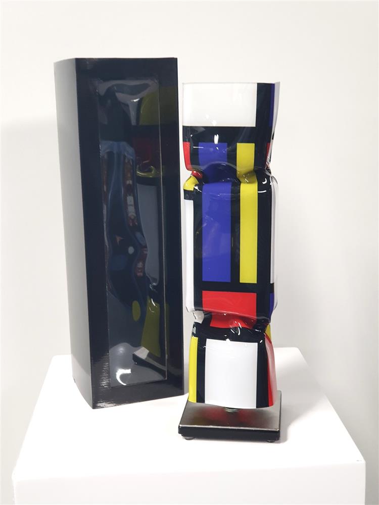 Mondriaan Red by Michael Daniels (Limited Edition) - TheArtistsQuarter