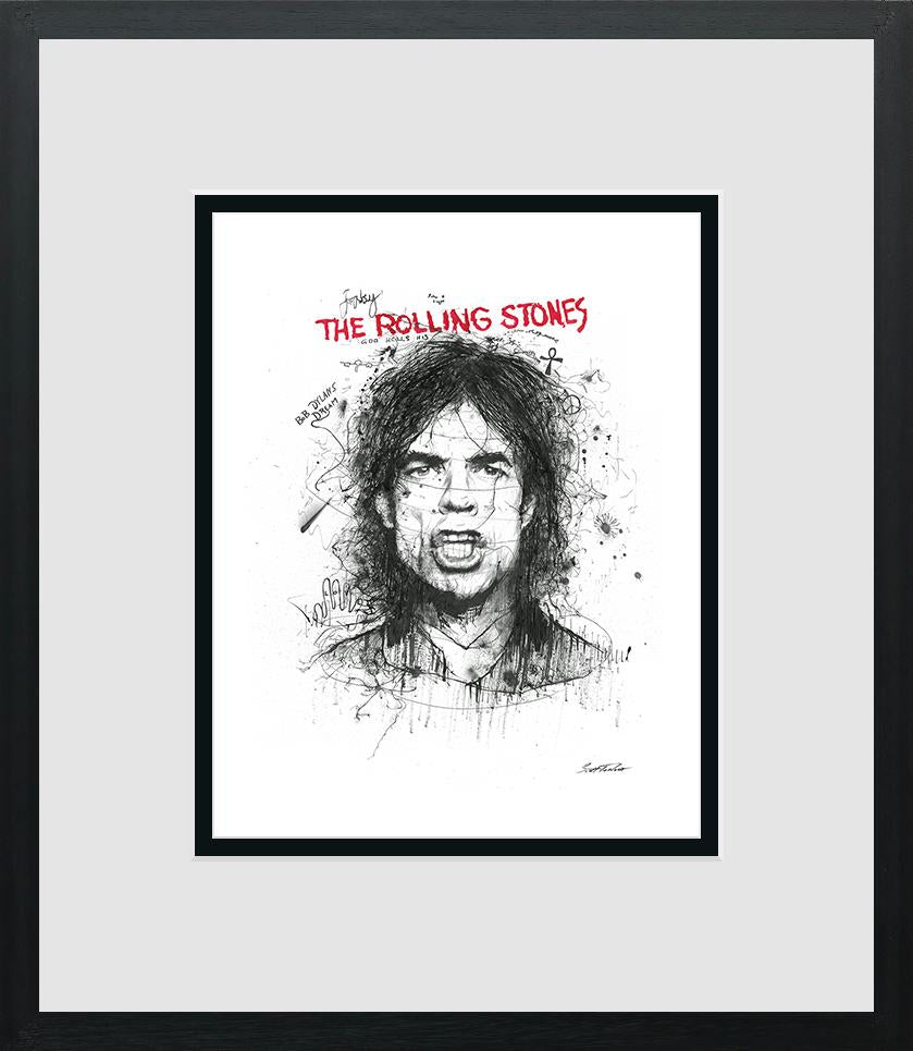 Moves Like Jagger Miniature by Scott Tetlow - TheArtistsQuarter