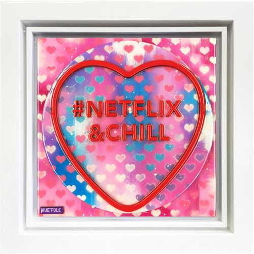 #Netflix & Chill Sweetart - Multi by Hue Folk (Original) - TheArtistsQuarter