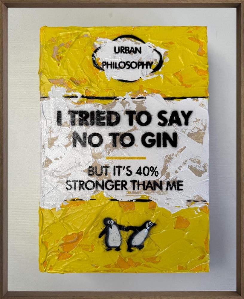 No To Gin - Storybook by Hue Folk (Original) - TheArtistsQuarter