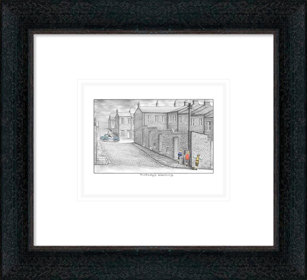 Nobody's Watching - Sketch by Leigh Lambert - TheArtistsQuarter