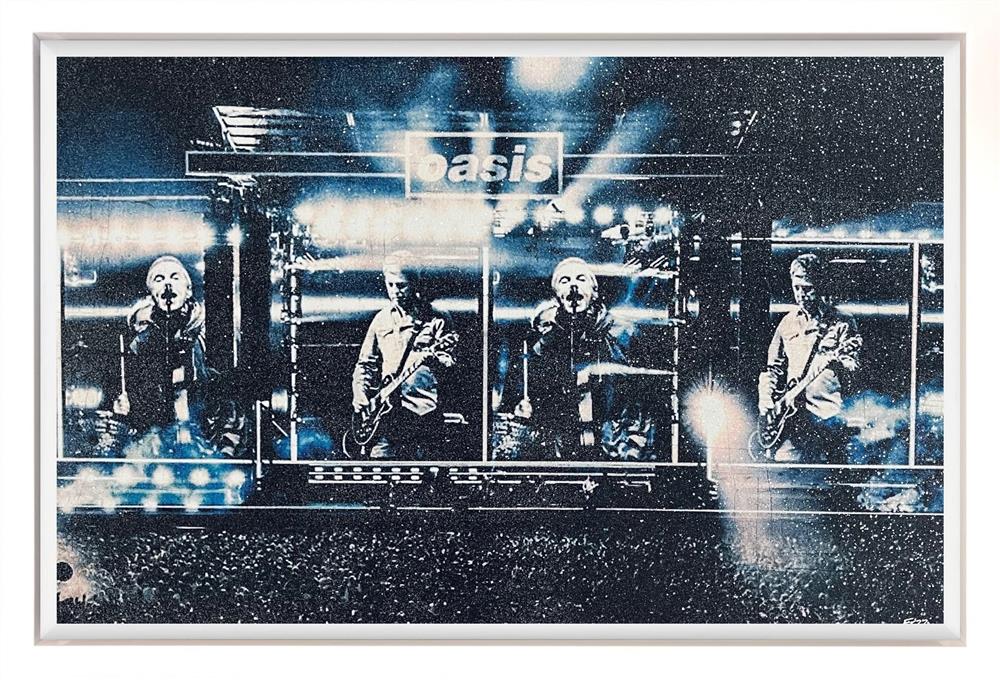 Oasis - Opening Night, Cardiff 2025 by Fezz (Original) - TheArtistsQuarter
