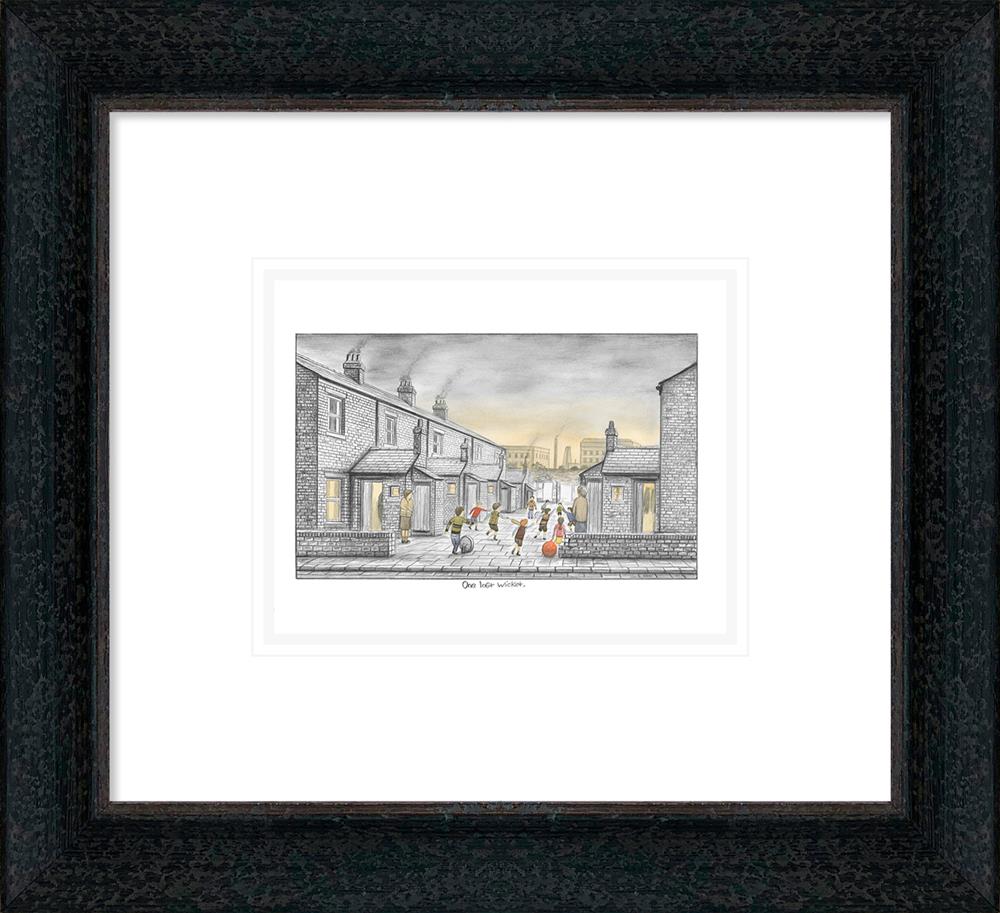 One Last Wicket - Sketch by Leigh Lambert - TheArtistsQuarter