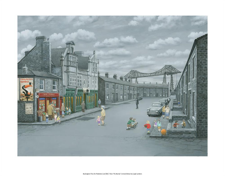 Over The Border - Paper - Exclusive by Leigh Lambert - TheArtistsQuarter