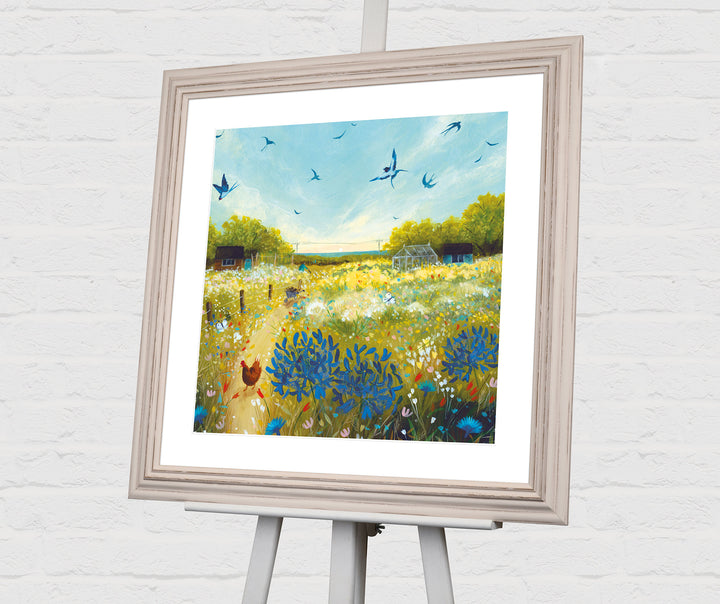 Summer Meadow By Julia Crossland *NEW* - TheArtistsQuarter