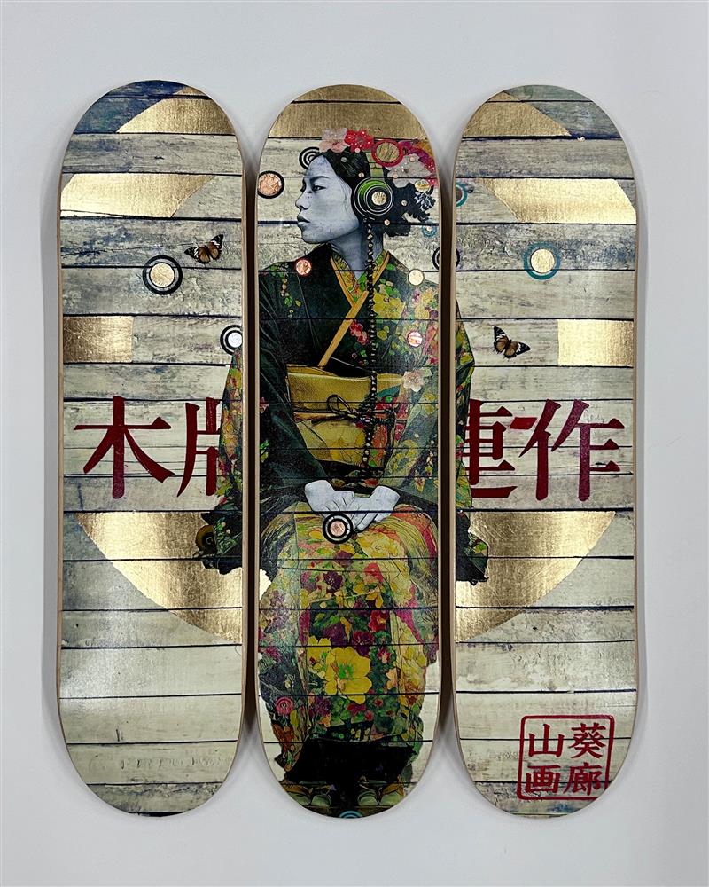 Passenger - Skatedeck Trio by The Trunk Of Funk (Limited Edition) - TheArtistsQuarter