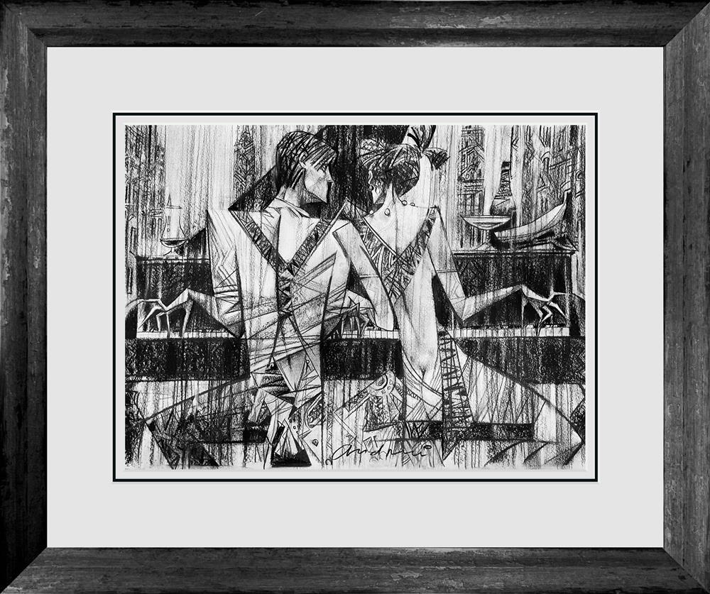 Piano Bar - Sketch by Andrei Protsouk - TheArtistsQuarter