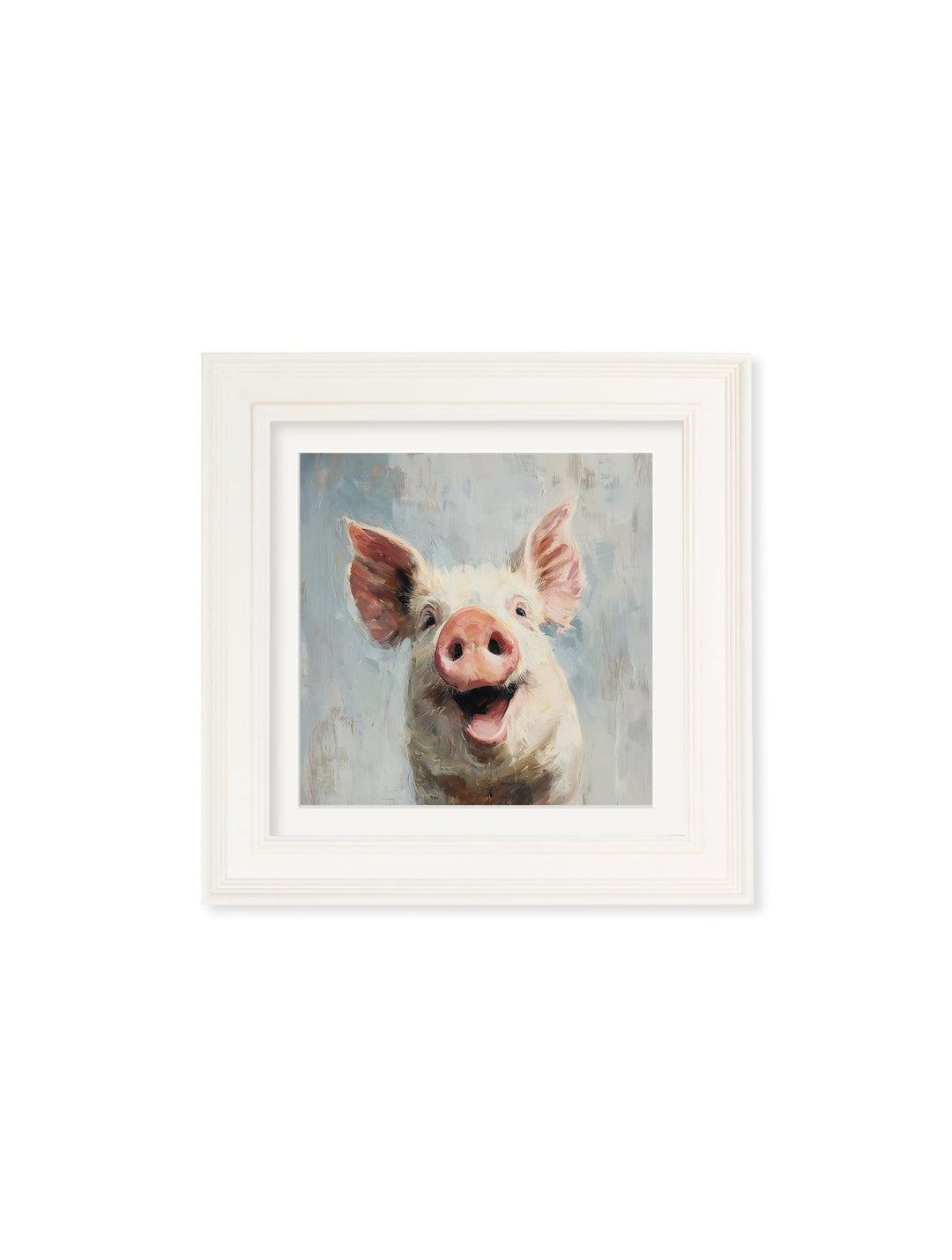 The Giggly Pig - Cream Hurstwood Square Frame - TheArtistsQuarter