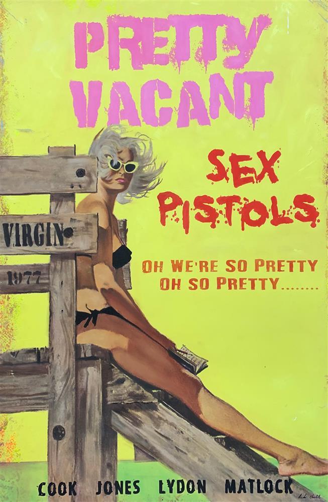 Pretty Vacant - Miniature by Linda Charles - TheArtistsQuarter
