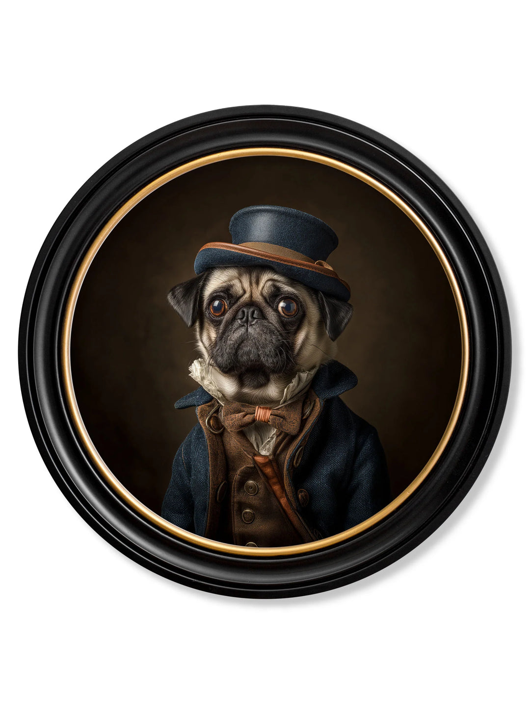 Sir Puggington - Gentleman Pug - TheArtistsQuarter