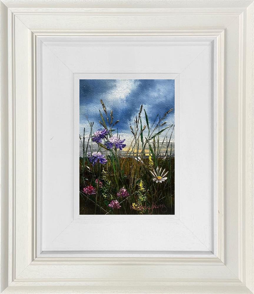 Rainlight On The Petals by Kimberley Harris (Original) - TheArtistsQuarter