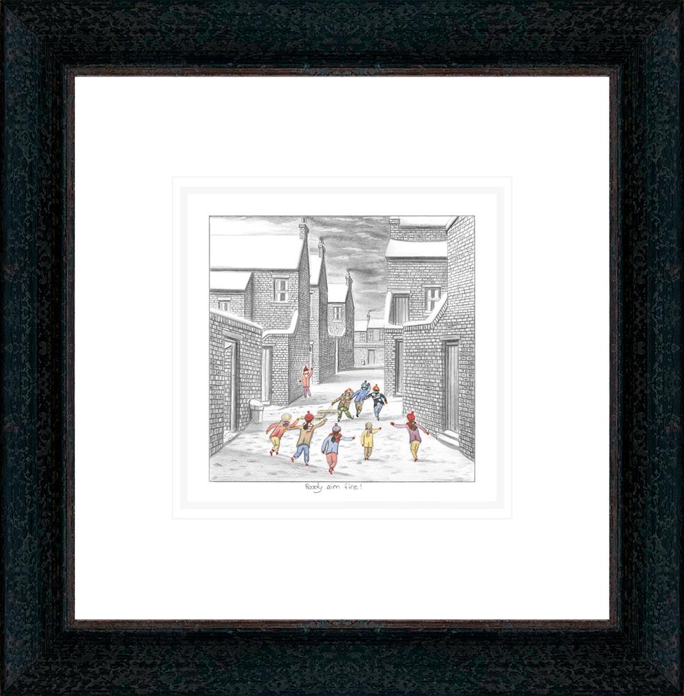 Ready Aim Fire - Sketch by Leigh Lambert - TheArtistsQuarter