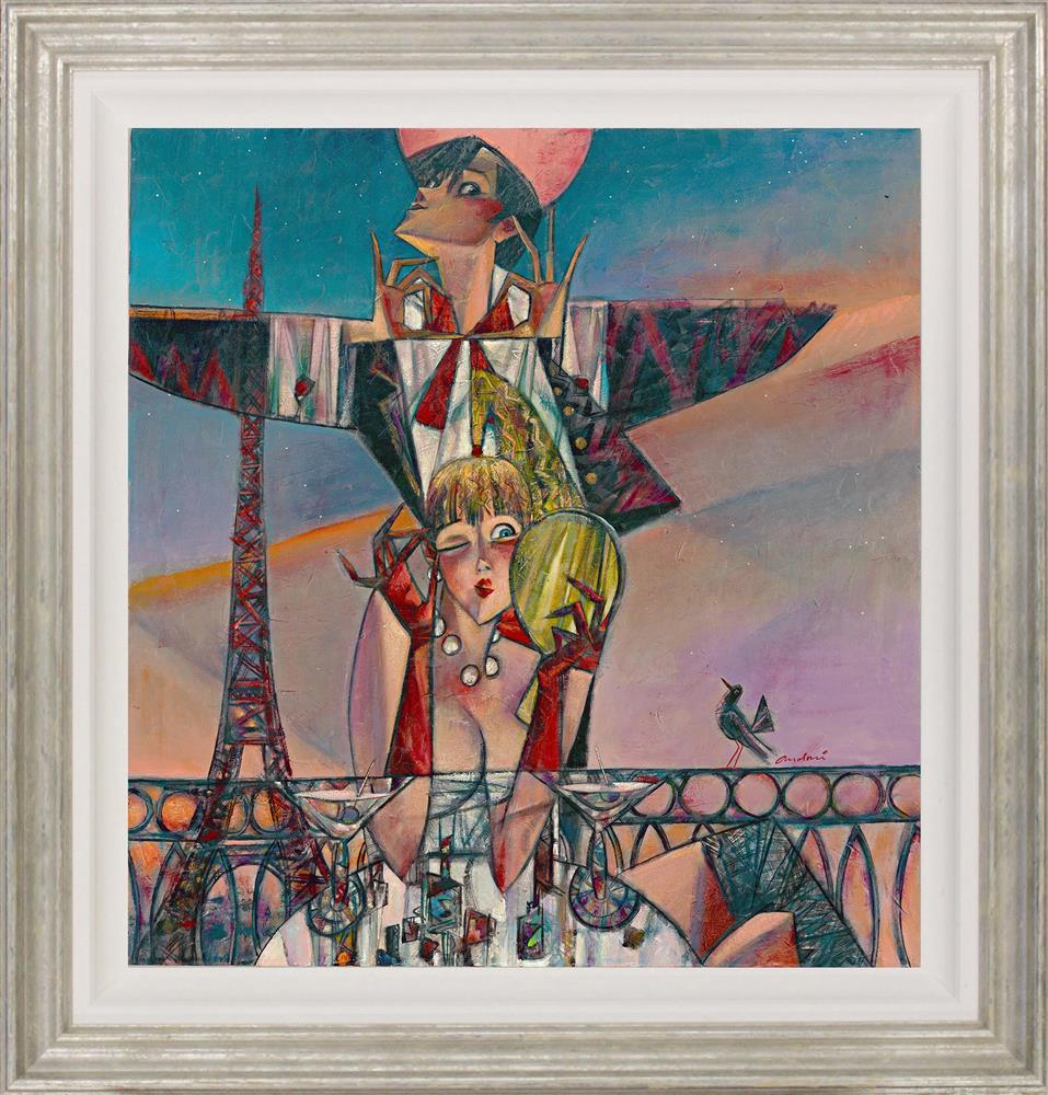 Reflections of Paris by Andrei Protsouk (Original) - TheArtistsQuarter