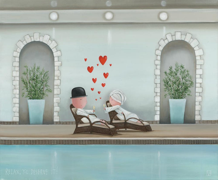 Relax, You Deserve It by Michael Abrams - TheArtistsQuarter