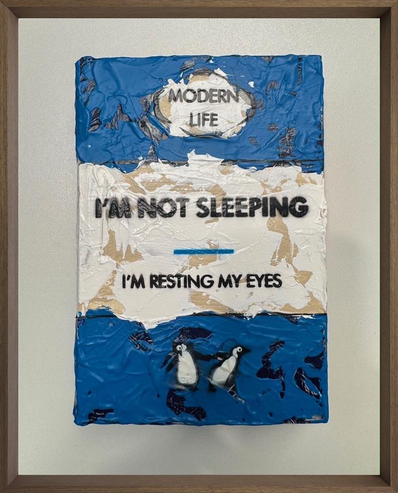Resting My Eyes - Mini Storybook by Hue Folk (Original) - TheArtistsQuarter