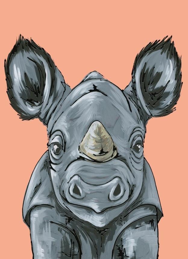Rhino Rumble by Amy Louise - TheArtistsQuarter