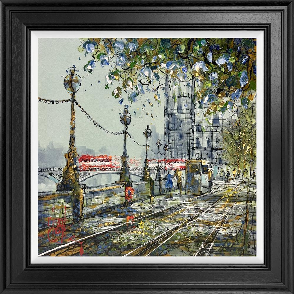 Riverside Stroll by Nigel Cooke (Original) - TheArtistsQuarter
