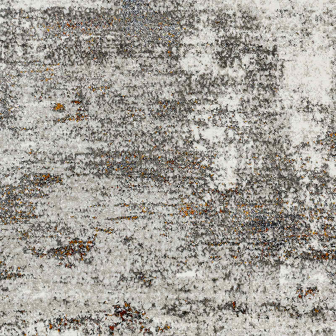 San Francisco Abstract Marble Rug Black & Tan - TheArtistsQuarter